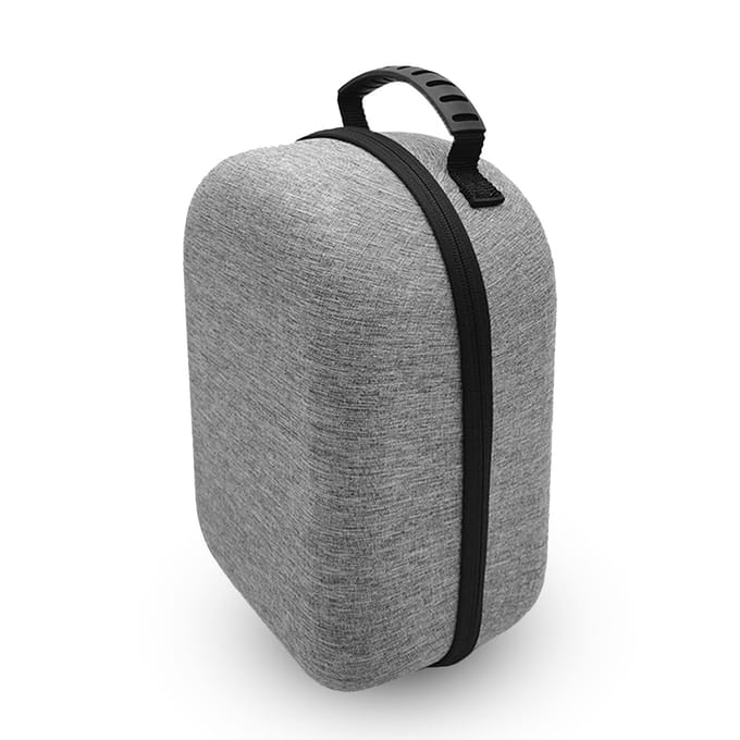 Harde Draagtas VR Headset Accessoires Organizer Tas Compatibel met Quest 3 grijs