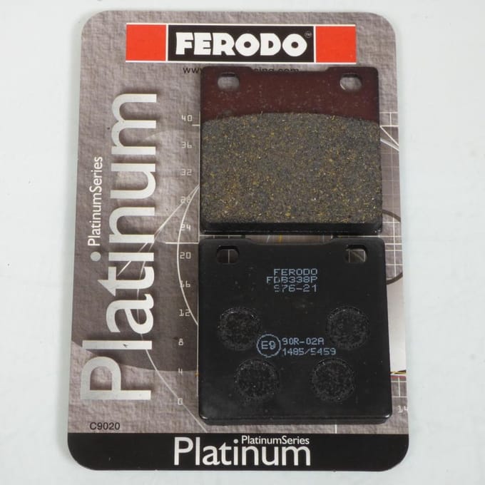 Plaquette de frein Ferodo pour Moto Honda 400 CM 1982 à 1983 NC01 / AV Neuf