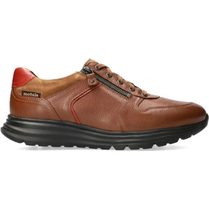 Mephisto Brayan - heren sneaker - bruin - maat 40.5 (EU) 7 (UK)