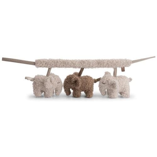 Prénatal wagenspanner Otis de olifant Grey unisex