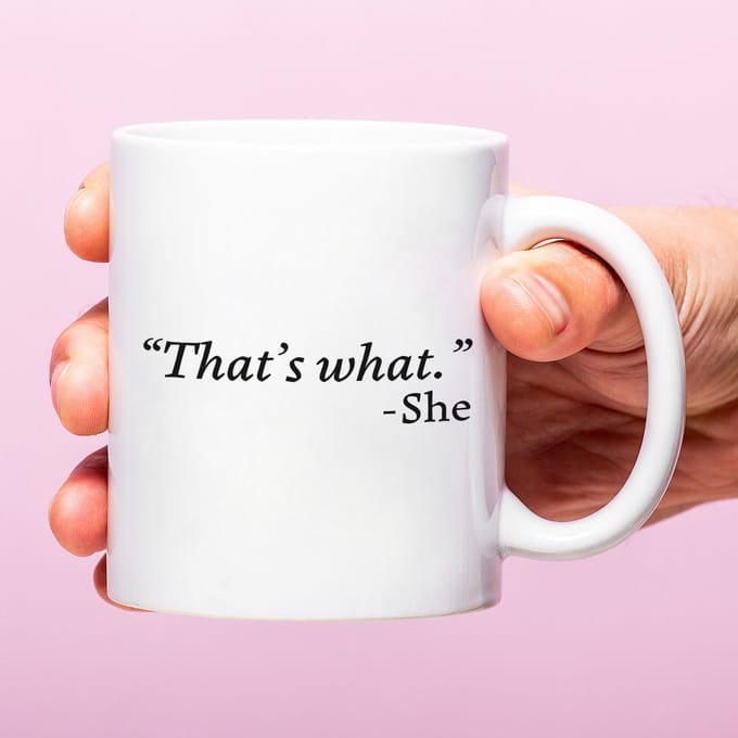 Ditverzinjeniet.nl Mok That's what she said