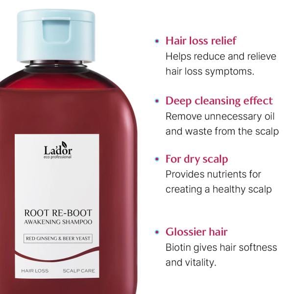 [Lador] Root Re-boot Shampoo (4 soorten) 300 ml ACTIVATING