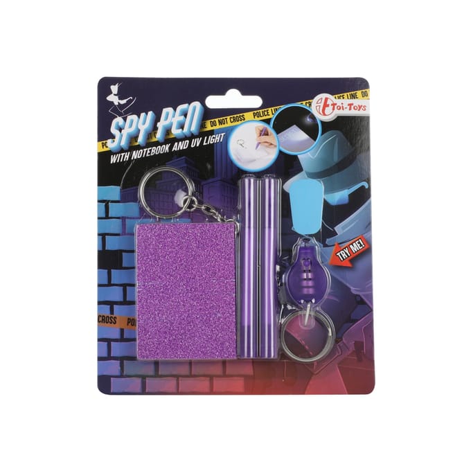 Toi-Toys Spy Pen with Notebook and UV Llight