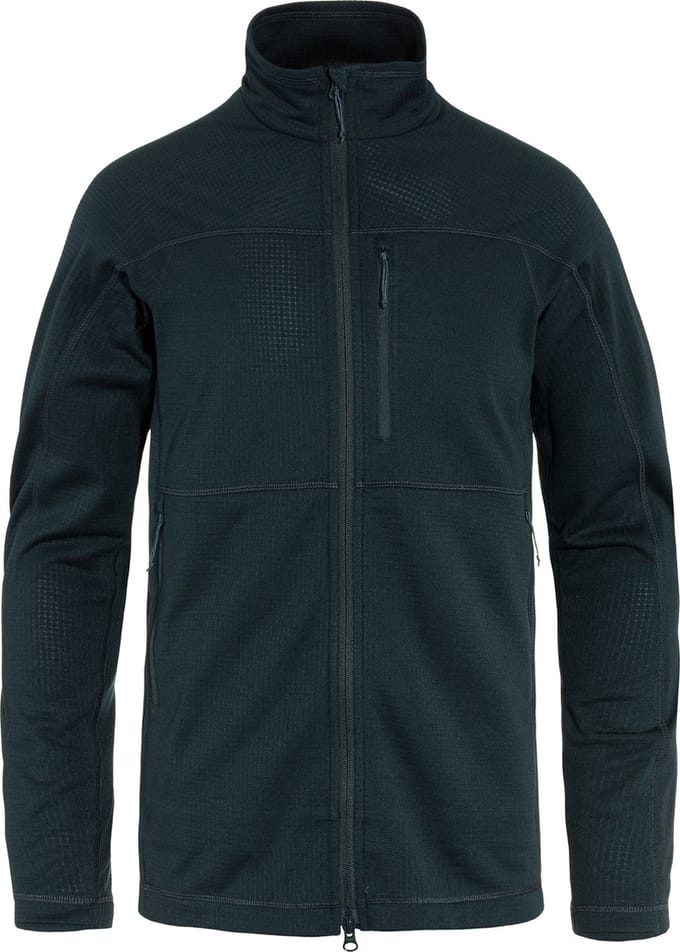 Fjällräven Abisko Lite Fleece - Dark navy - Maat Herren_S