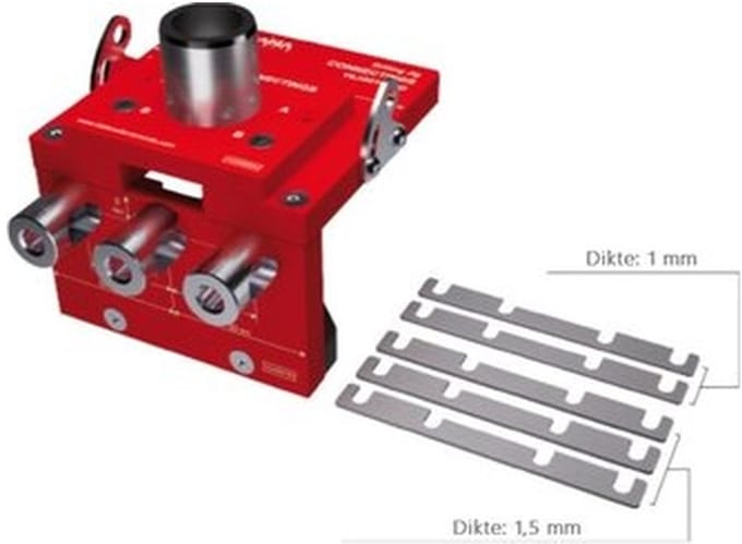 Italiana Ferramenta boormal voor kastverbinders paneeldikte 16-25 mm