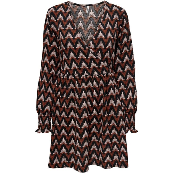 Jacqueline de Yong Jdylotus ls wrap dress jrs dessin