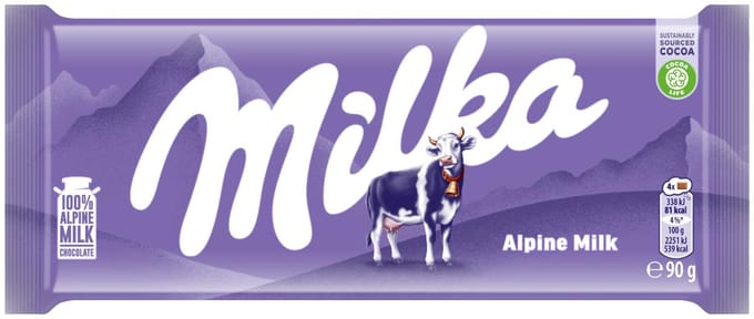 Milka Melkchocolade 90 g