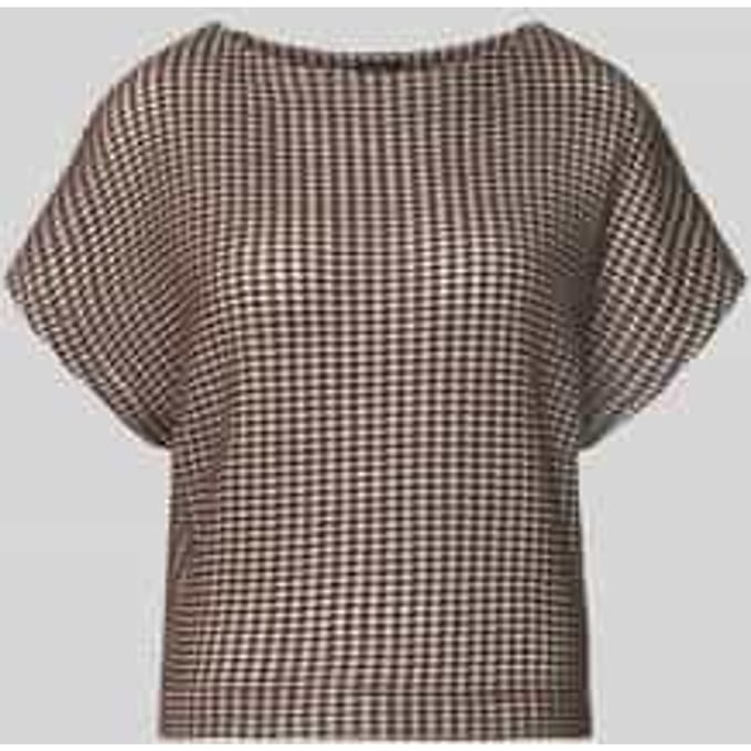 Regular fit t-shirt van katoenmix model 'Gutina'
