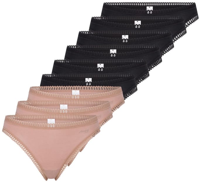 sloggi Dames string 9 pack GO Crush