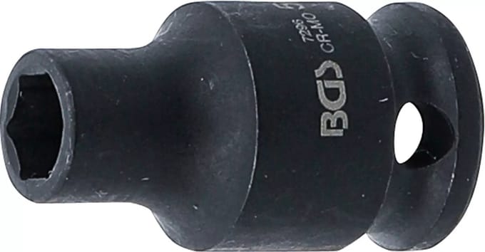 BGS Kracht Dopsleuteldop zeskant - 1/4 - 5,5 mm