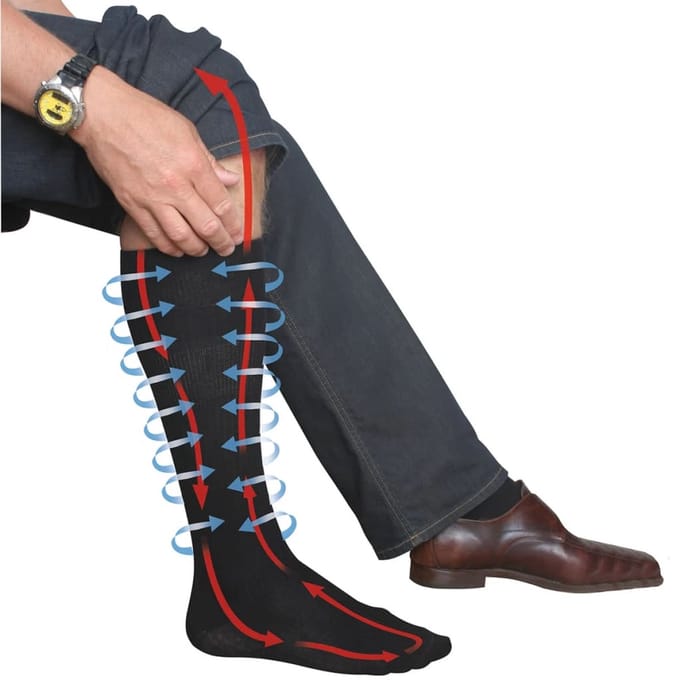TravelSafe Travel Pressure Socks steunkousen 43 - 46