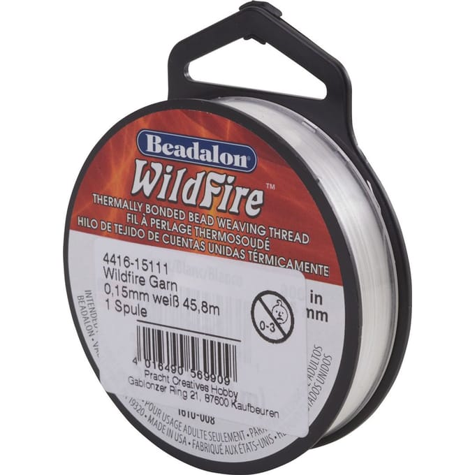 Parelgaren WildFire, 45 m - Wit