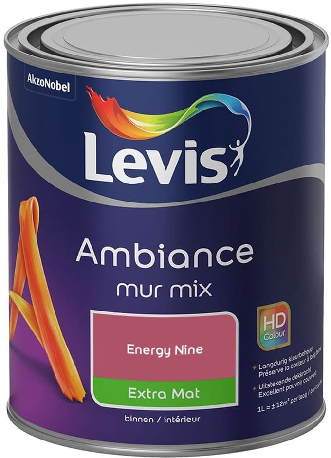Levis - Ambiance Mur Extra Mat Mix - Energy Nine - Mengverf - 1 L