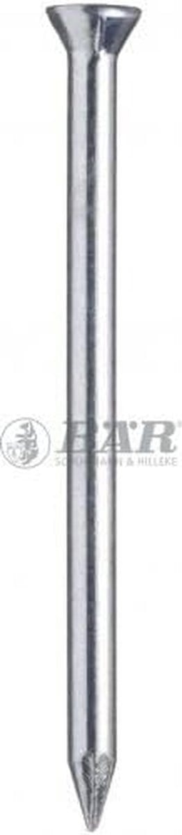 Geharde Stalen Nagel Verzinkt 2,5 x 30 mm - 250 Stuks