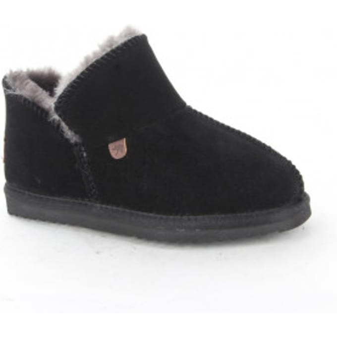 Pantoffels Warmbat Willow Pantoffels Dicht - zwart - Maat