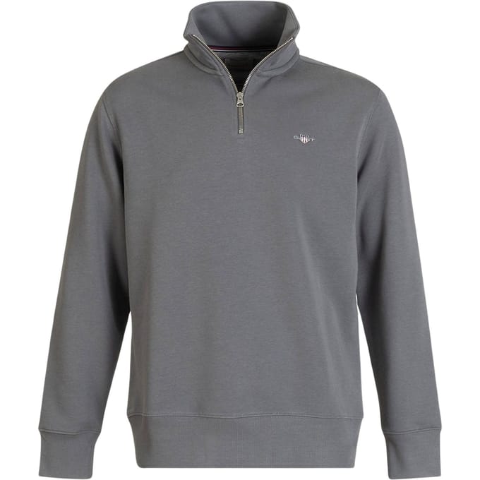 Gant Shield Half Zip Sweater Heren - Maat L