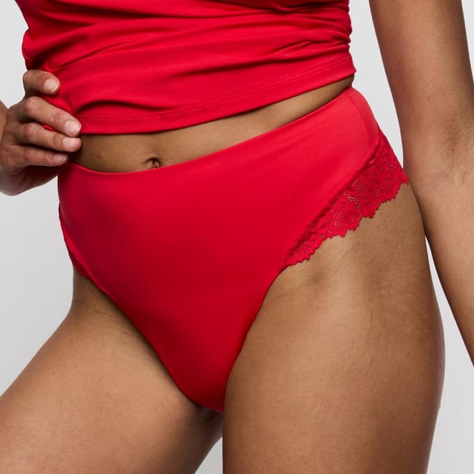 Marie Jo Soft Studio String 0603041 True Red - maat 36