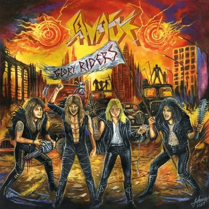 Savage - Glory Riders (LP)