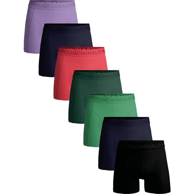 Muchachomalo Heren Boxershorts - 7-Pack - Mannen Onderbroeken