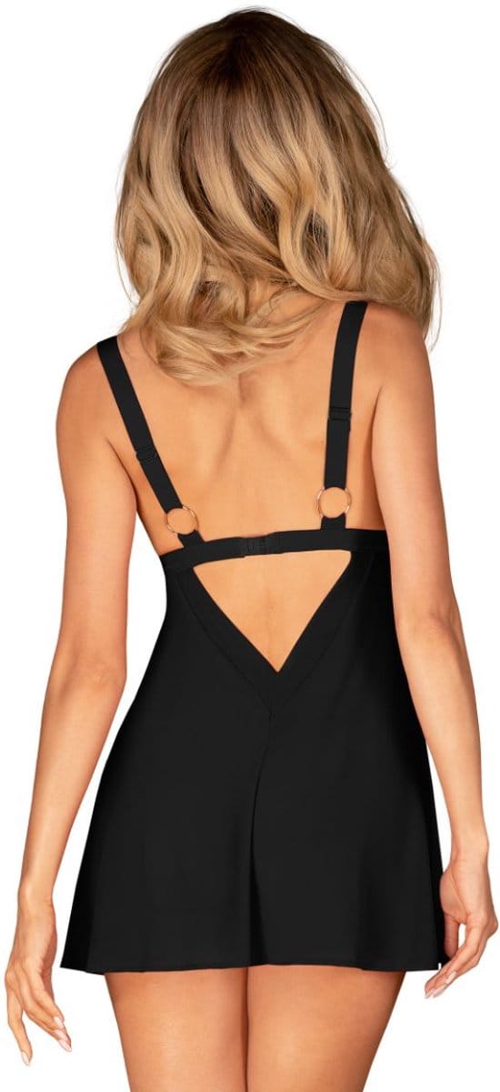 Obsessive - Elianes Babydoll - Zwart