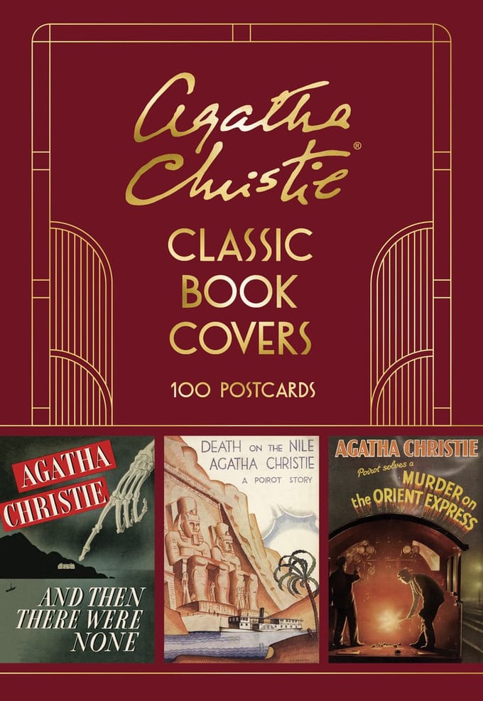 Agatha Christie- Agatha Christie Classic Book Covers: 100 Postcards