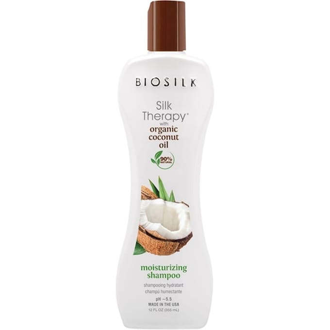 BIOSILK Silk Therapy with Natural Coconut Oil Moisturizing Shampoo Hydraterende shampoo Unisex 355 ml