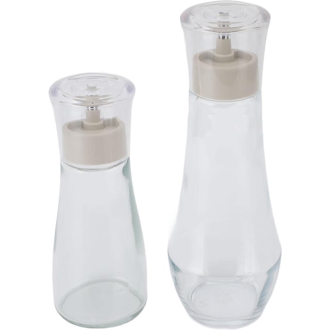 Mondwaterdispensers 150ml en 260ml Glas Navulbare Multifunctionele Mondwatercontainer voor gray