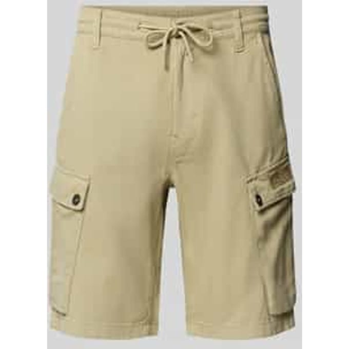 Shorts met cargozakken en tunnelkoord