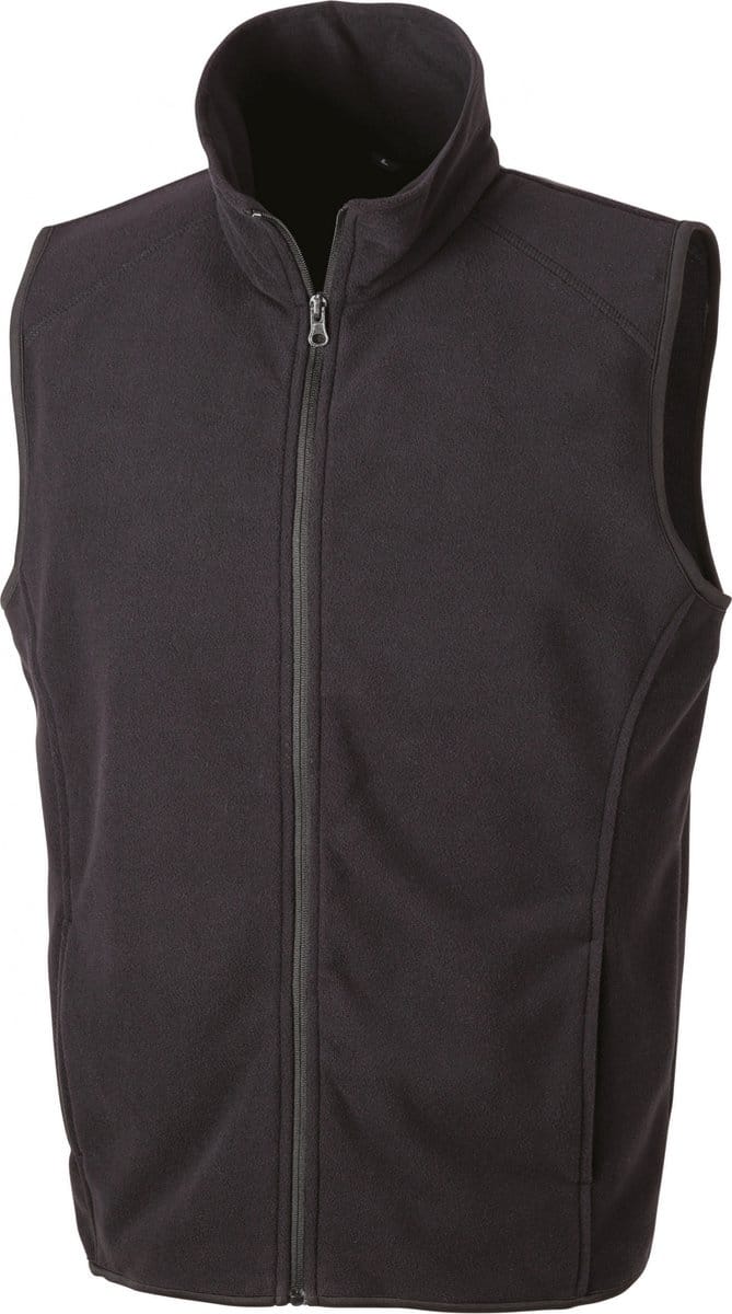 Result Micro fleece gilet R116X - Black - M