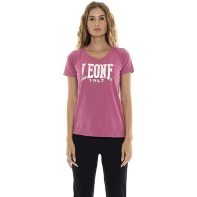 T-shirt Korte Mouw Leone 1947 Woman Short Sleeves Never Without