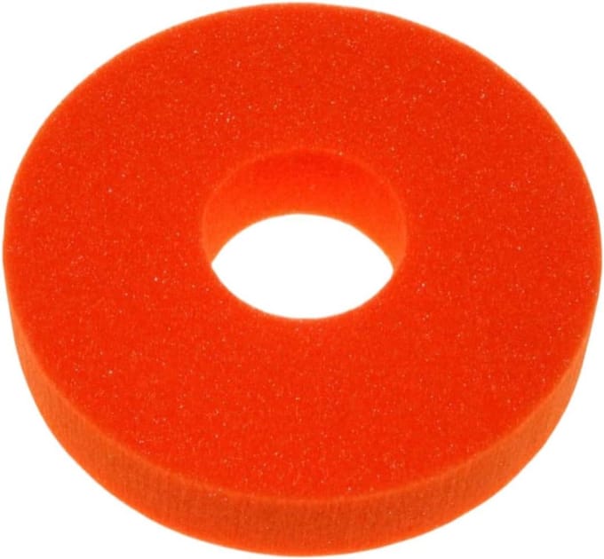 Stoomoven Sponsring - Stoomreiniger Ring - Stoomoven Onderhoud - Absorbeert Vocht - 150 mm Diameter - Wit