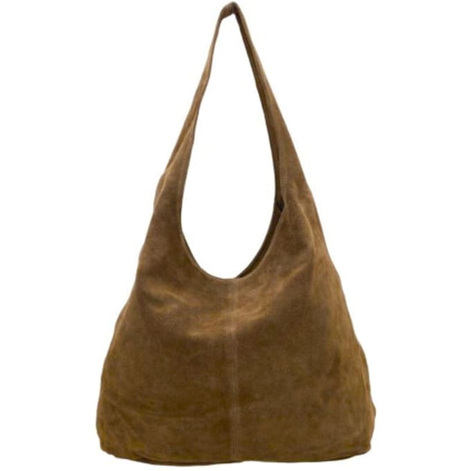 DSTRCT Portland Road Grote Schoudertas Dames - Leer - Taupe