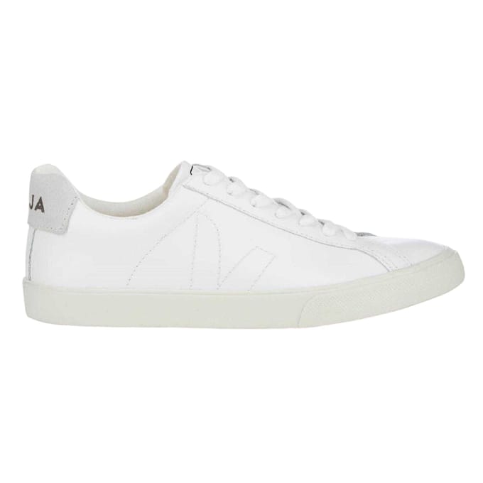 Veja Dames Esplar Leren Sneakers (Wit)