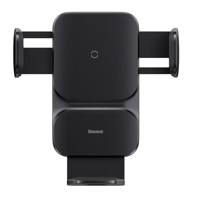 Baseus Wisdom Wireless Charging Air vent Electric Car Phone Holder (black)