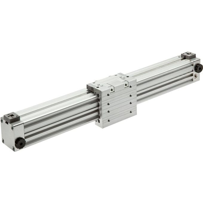 Stangloze Cilinder 32-800mm - Magnetisch - Demping - Korte Geleider - Enkele Geleider