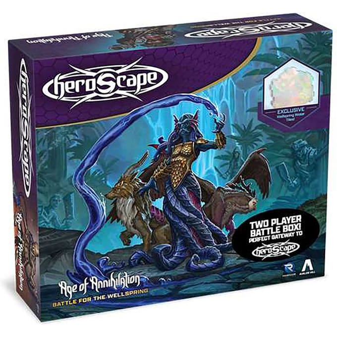 Renegade Heroscape board game Battle for the Wellspring Battle Box *English Version* and accessories