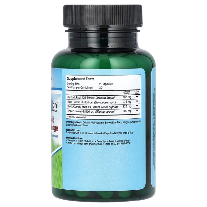 pHion Balans, Zure Afvoer, 60 capsules