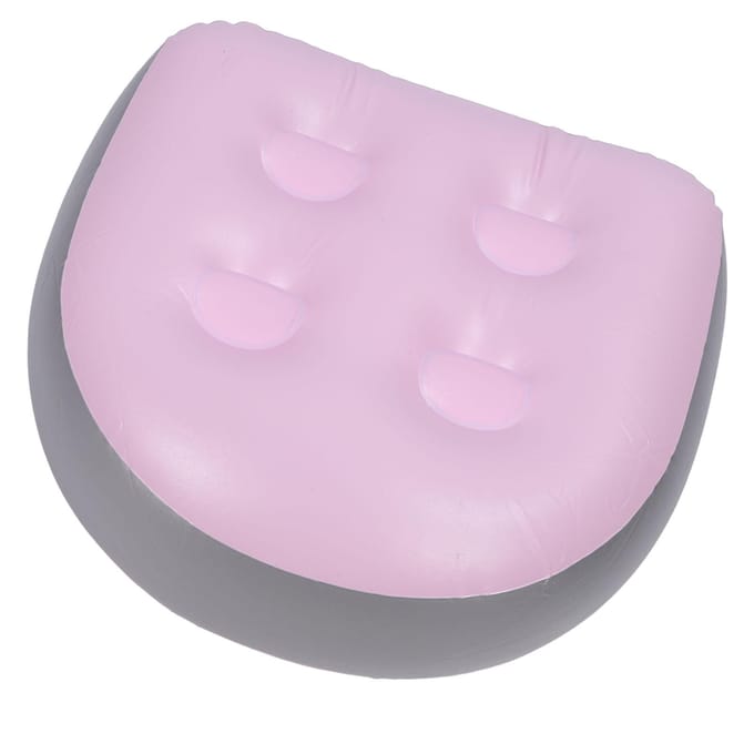 Coussin Gonflable de Spa Tapis de Bain à Remous Résistant à l'Eau Oreiller Dossier de Baignoire pour Baignoires Spas Piscines or