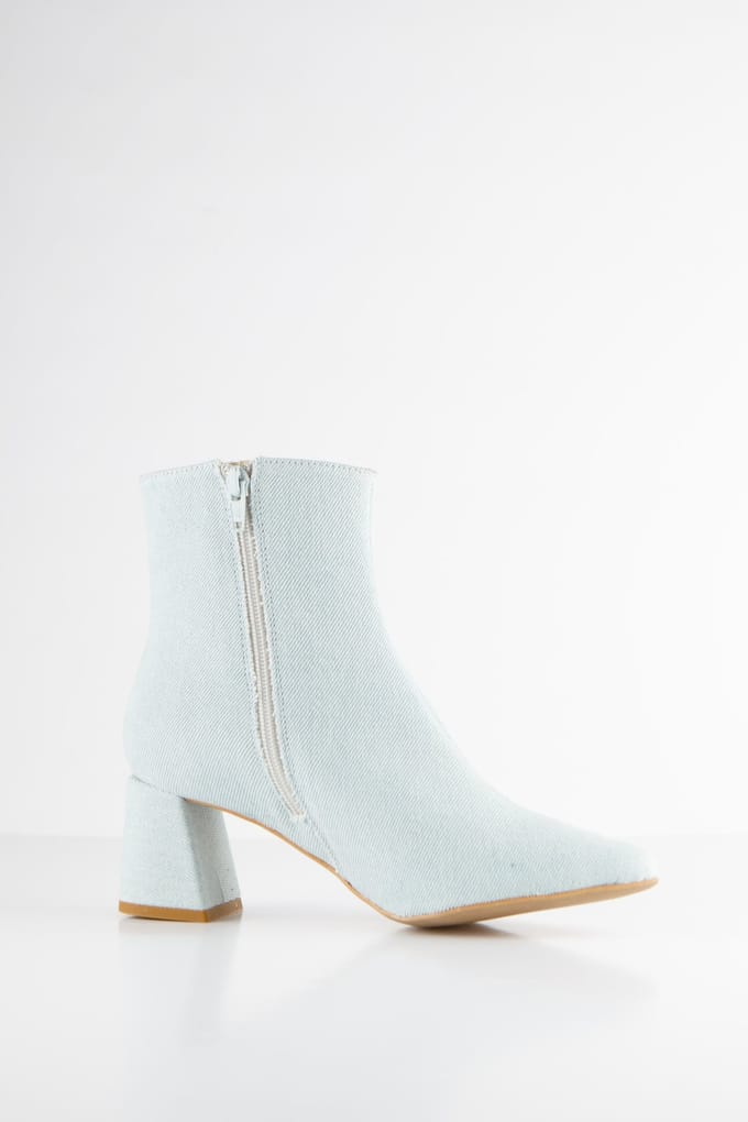 DWRS label Lugano Denim Low Boot Lt. Jeans Größe: 41 | Stiefel Outlet | Damen | Blau