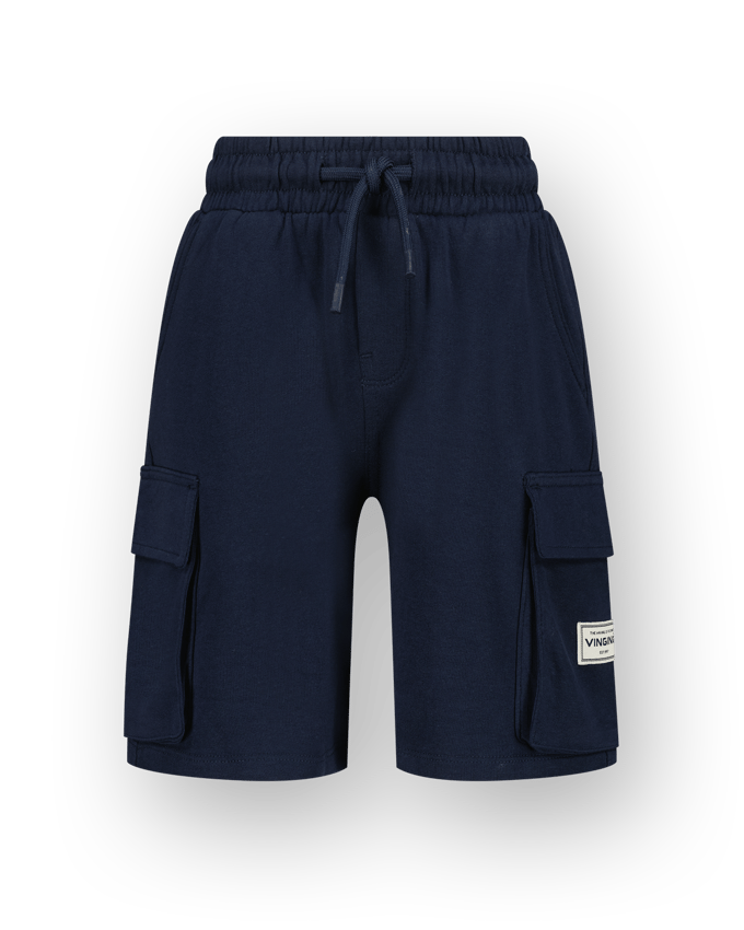 Vingino Boys Basic Cargo Short Dark Blue Taglia: 2 | Pantaloni Outlet | kids | Blu