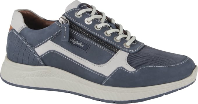 Australian Hatchback Sneakers blauw Leer - Maat 44