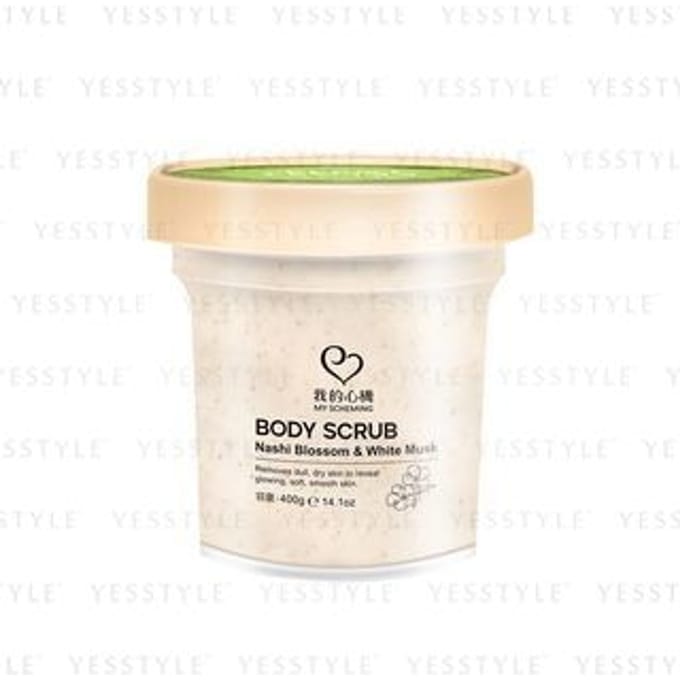 My Scheming - Nashi Blossom & White Musk Body Scrub 400g