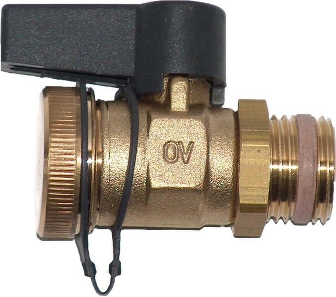 Oventrop Optiflex Kogelkraan 1/2 DN15 PN16 buitendraad