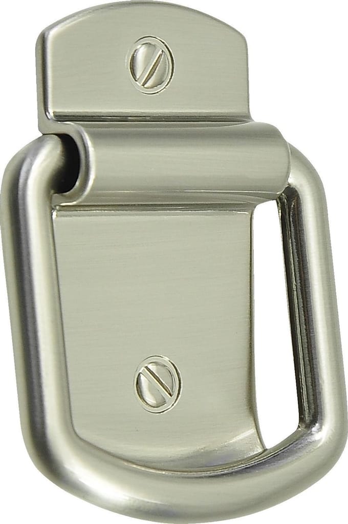 AVENUE decoration meubelgreep | model "Ceinture" | 45 x 45 mm | rvs