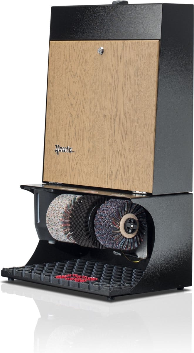 Heute Ronda 30 - Schoenpoetsmachine - Door Bright Oak - Housing Black
