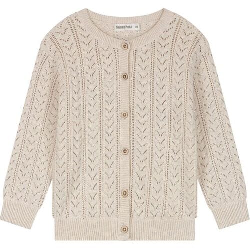 Sweet Petit peuter vest Hope Soft Ecru Melange 92 dames