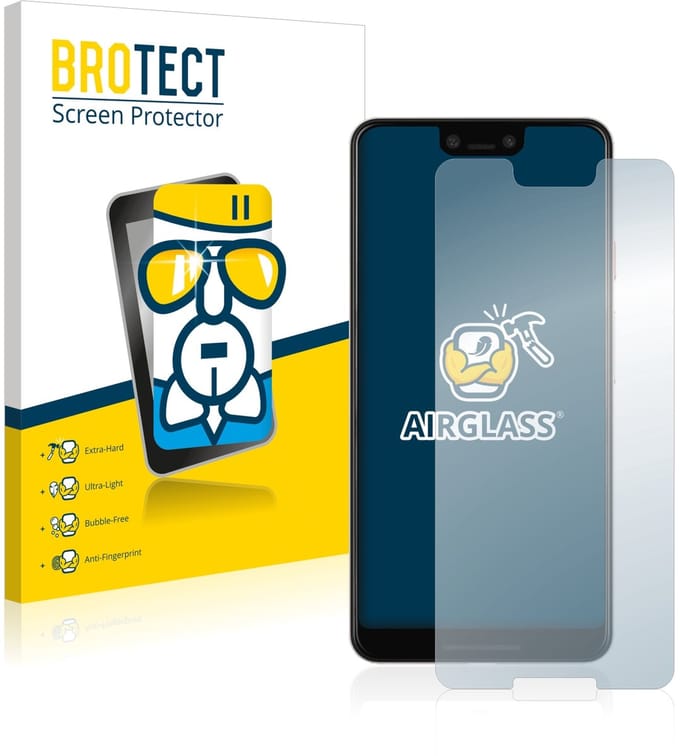 Screenprotector voor Google Pixel 3 XL Beschermglas transparant
