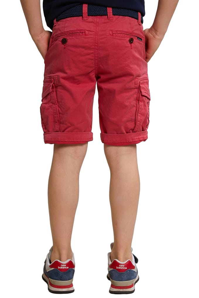 River Woods Cotton Cargo Short Stretch Bloody Mary Größe: 4 | Hosen Outlet | kids