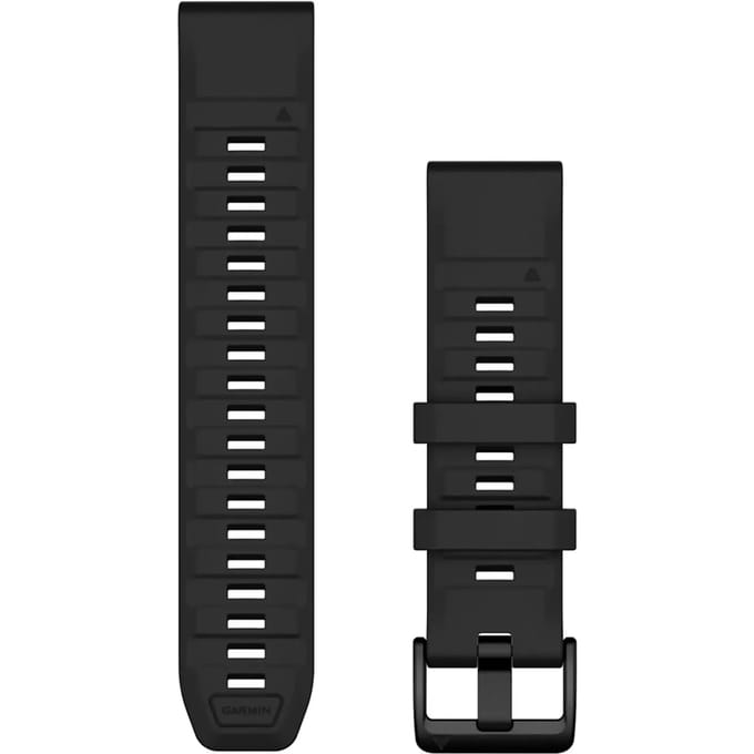 Garmin Quickfit® 22 Silicone Riem Zwart