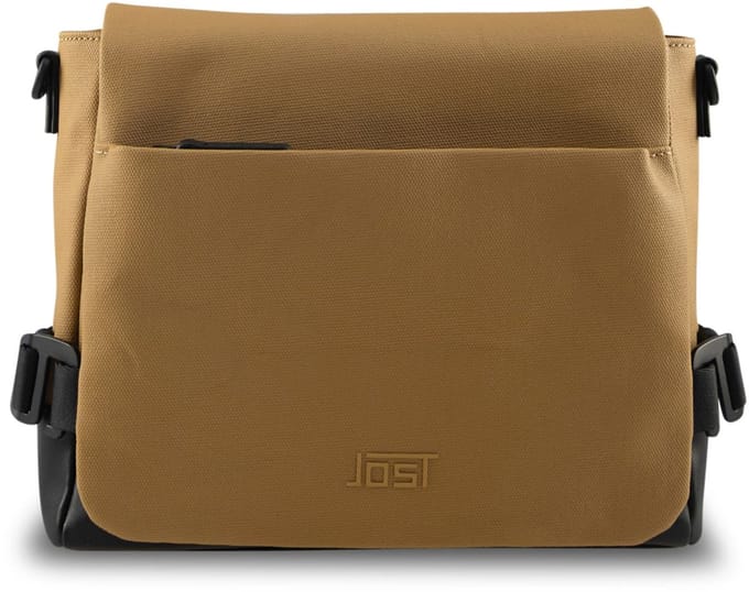 JOST Schoudertas Borgholm Shoulder Bag Mustard Lichtbruin